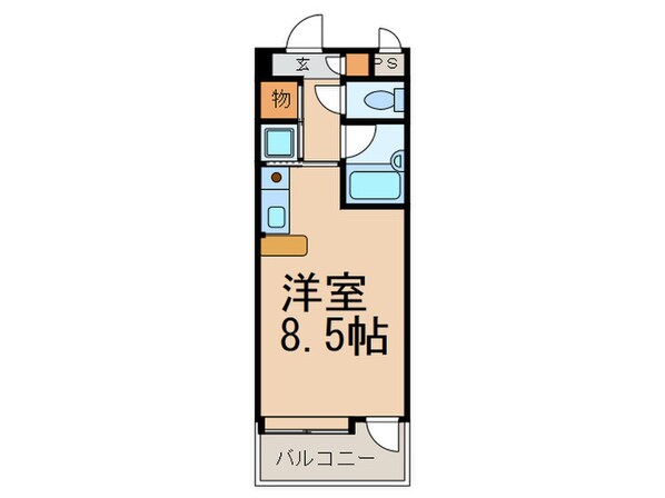 サンことひらＢ棟の物件間取画像